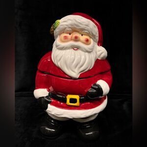 Santa Claus cookie jar